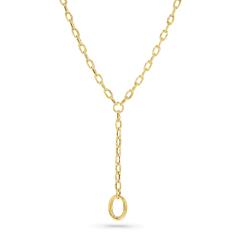 Long pendant necklaces for women -Yaris Y Chain Lariat Necklace