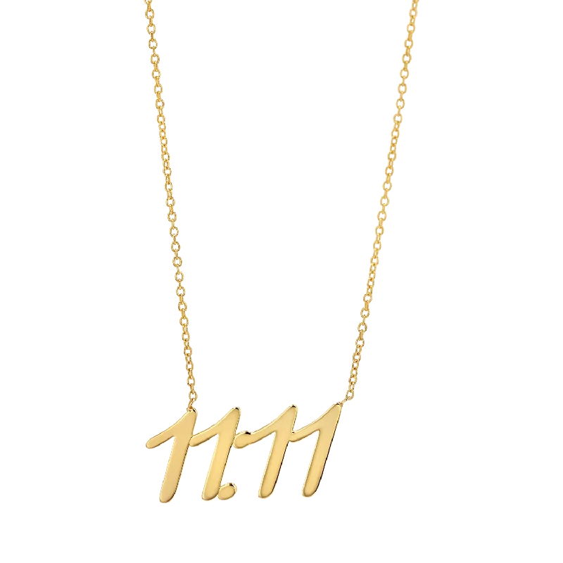 Custom name necklaces for women -11:11 Spiritual Necklace