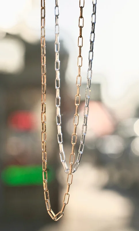 Rose gold necklaces for women -Mini Off the Chain Choker