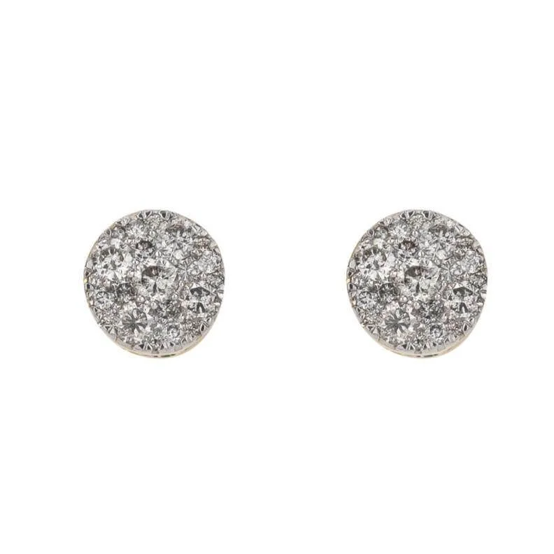 Fashion hoop earrings for women -1.04CT Diamond Earrings