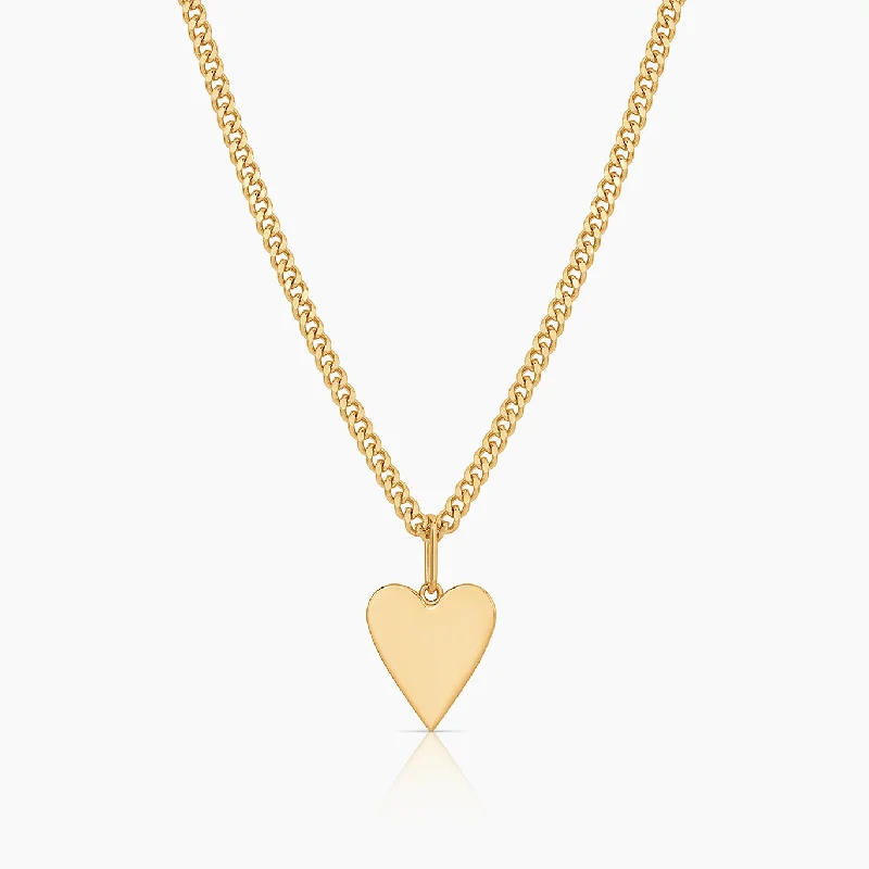 Luxury gold necklaces for women -Amaya Curb Necklace