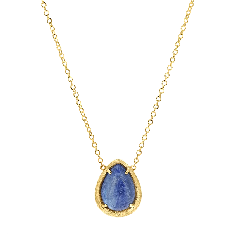 Diamond necklaces for women -Kyanite Stone Necklace