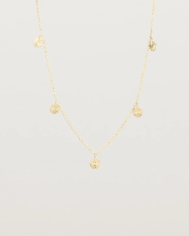 Silver and gold necklaces for women -Jia Charm Necklace