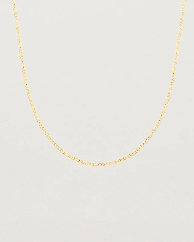 Wedding necklaces for women -Simple Chain Necklace