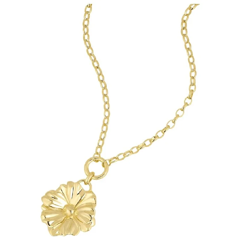 Saphire necklaces for women -Gorjana Gold Camilla Flower Earrings