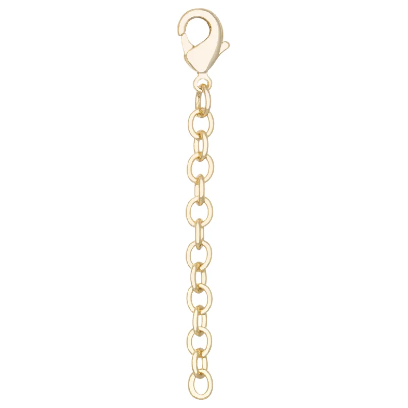 Minimalist necklaces for women -Kendra Scott 2" Extender in Gold Metal