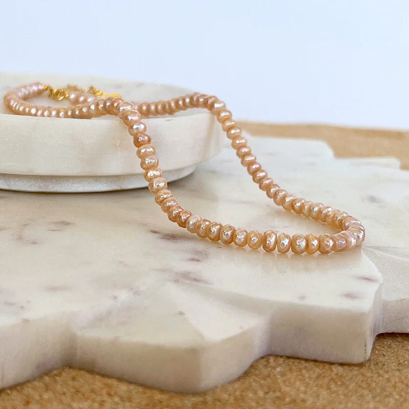 Gold necklaces for women -Not Your Mom's Pearl Necklace