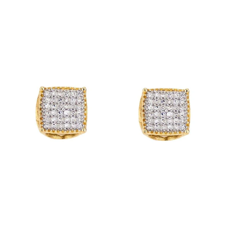 Fashion dangle earrings for women -0.33CT Diamond Earrings