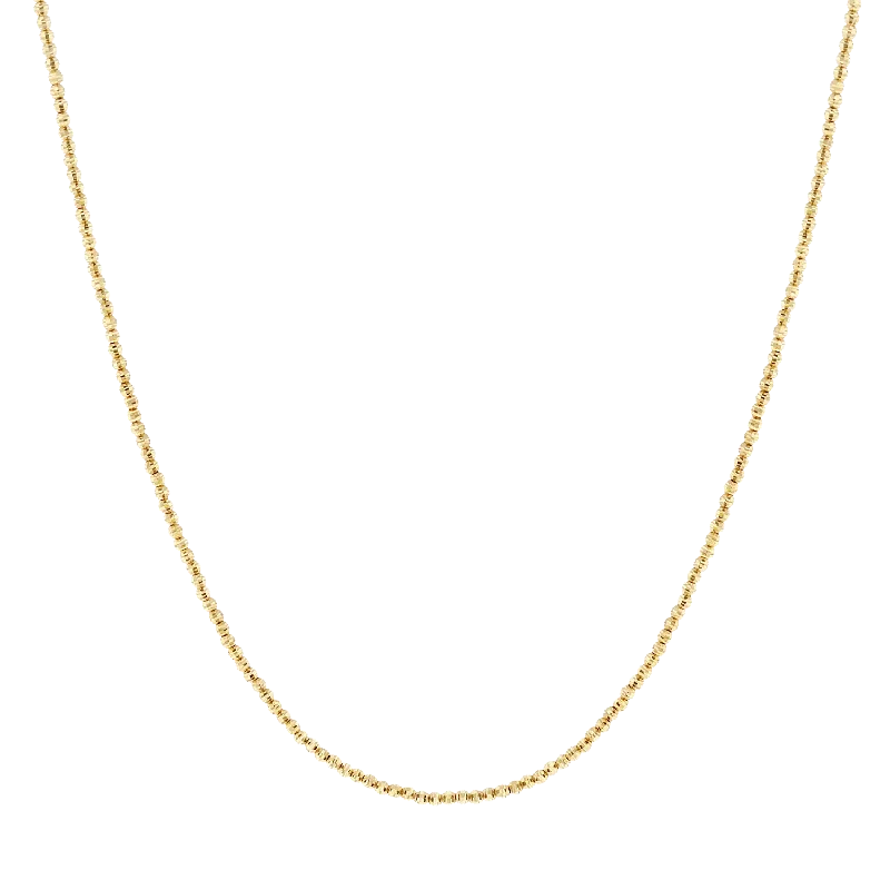 Women’s pendant necklaces for gifts -14K Mooncut Necklace