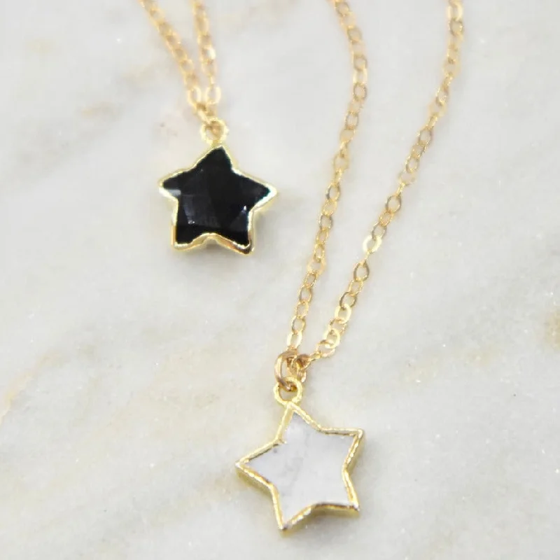 Designer pendant necklaces for women -Pure Star Necklace