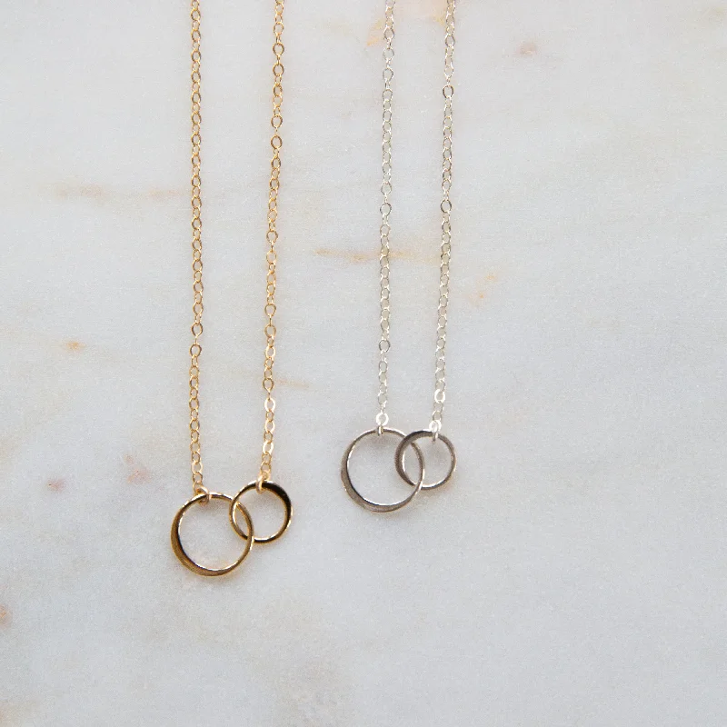 Round pendants for women -Unbreakable Bond Necklace