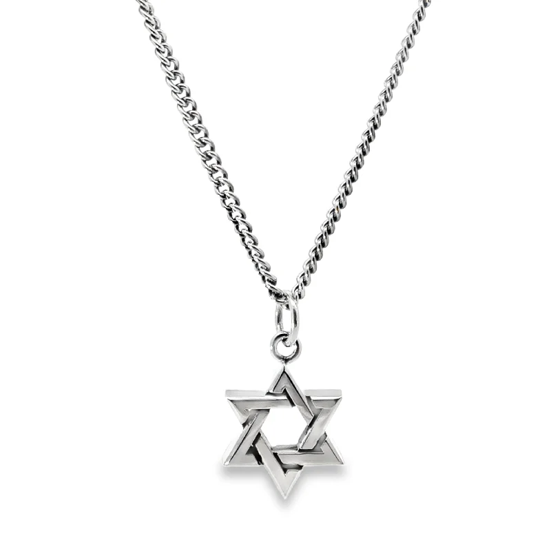 Long necklaces for women -King Baby Star of David Chain Necklace