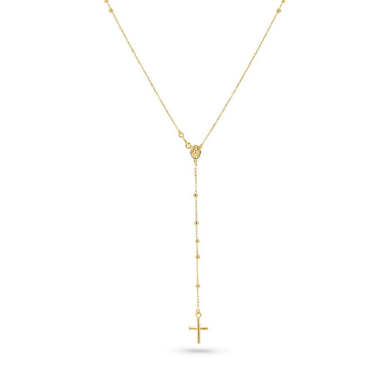 Necklace sets for women -Dainty Rosary Necklace