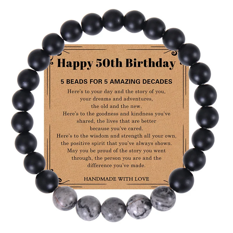 50 Th Birthday Bracelet