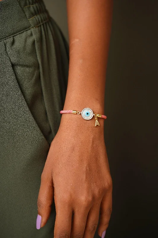 Infinity bracelets for women -Evil Eye Monogram Daily Wear Bracelet