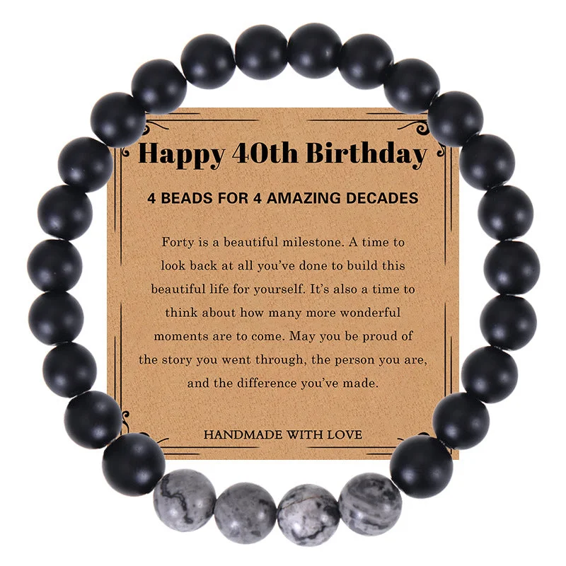 40 Th Birthday Bracelet