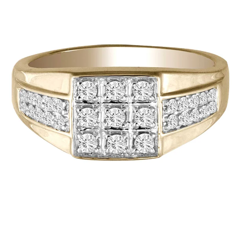 Adjustable engagement rings for women -14K 0.50CT Diamond RING