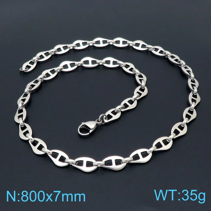 Steel Necklace 80cm = Kn199082-Z