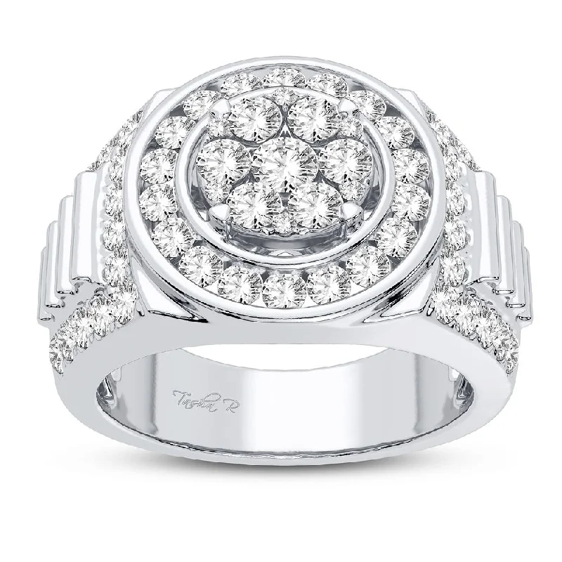 Unique engagement rings with diamonds for women -14K 2.33CT Diamond Ring