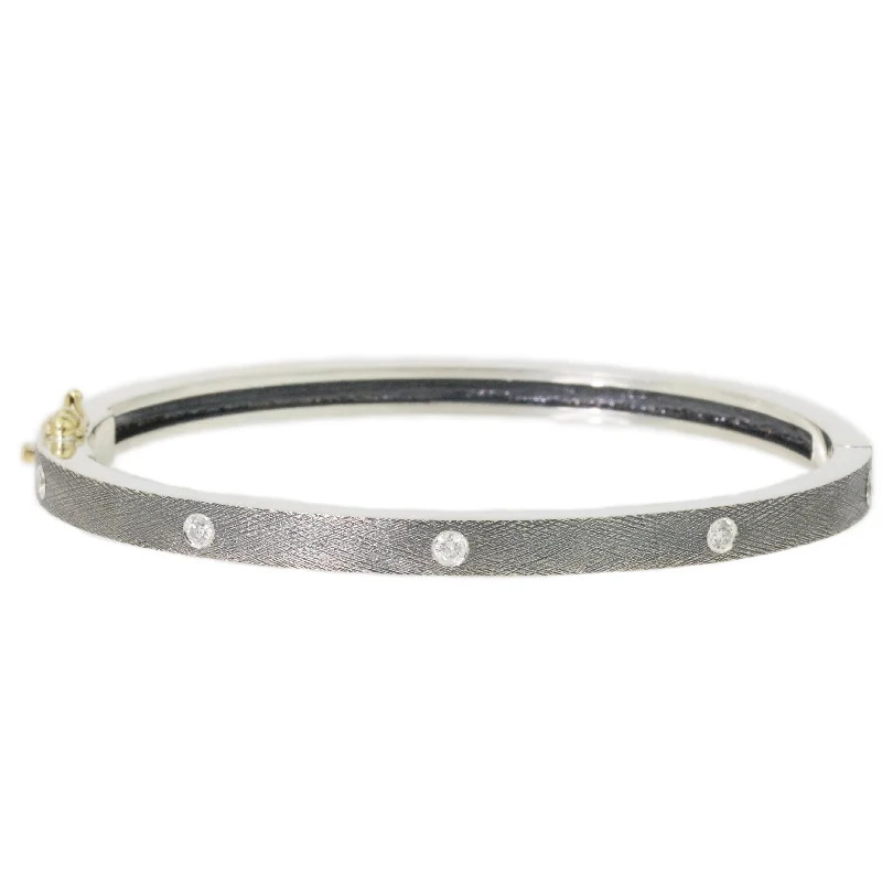 Classic tennis bracelets for women -Olly 4mm Silver Bracelet