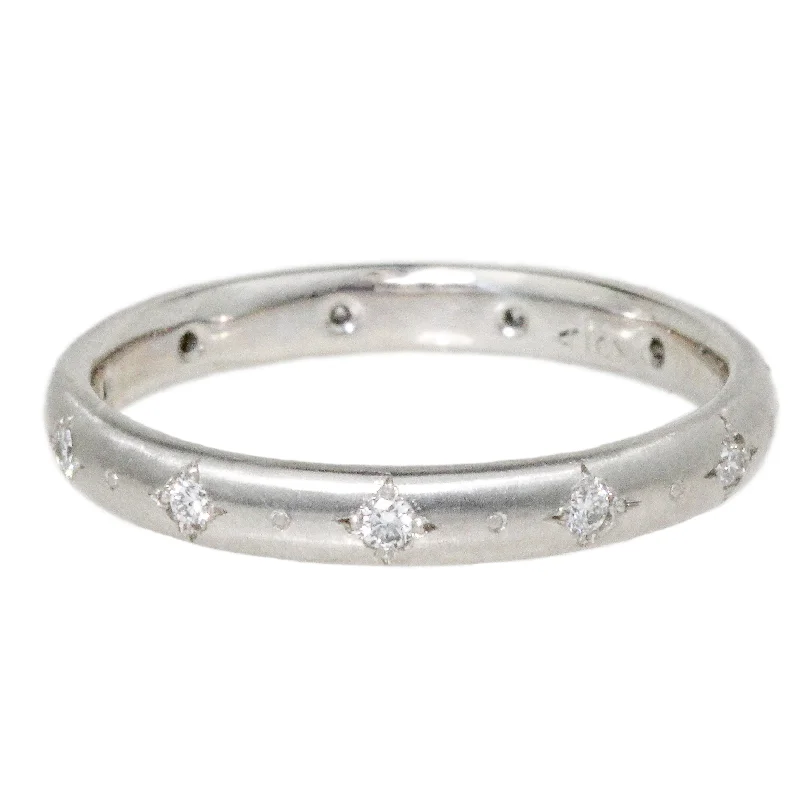 Engagement rings with heart-shaped diamonds for women -Stepping Stone Diamond Band