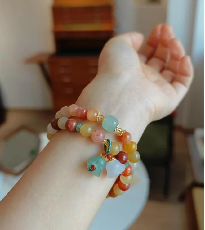 Jinsi Jade Double Layer Linglan Bracelet