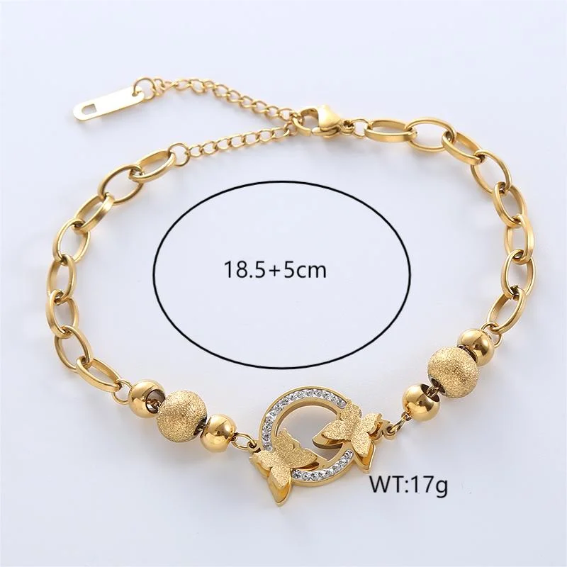 Style 1 Bracelet Gold 18.5 5cm