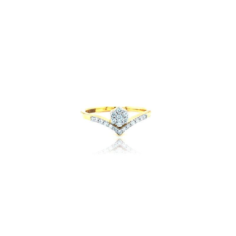 Designer diamond engagement rings for women -SUPRIYA DIAMOND RING