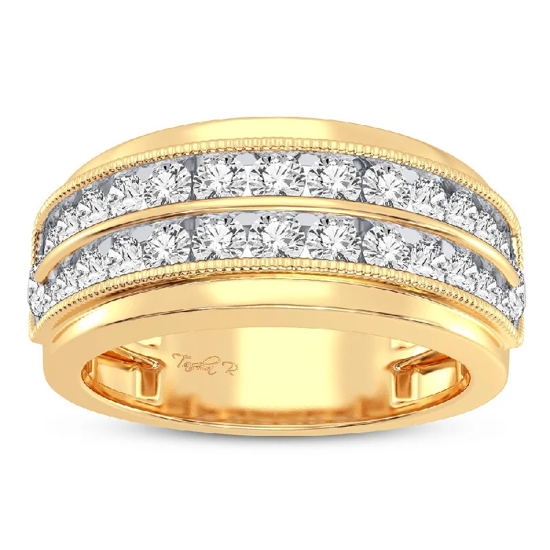 Halo engagement rings for women -14K 1.00CT DIAMOND RING