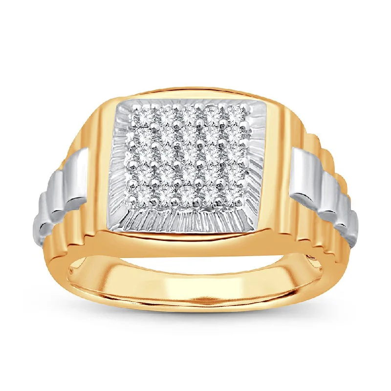 Engagement rings with baguette diamonds for women -14K 0.50CT Diamond Ring