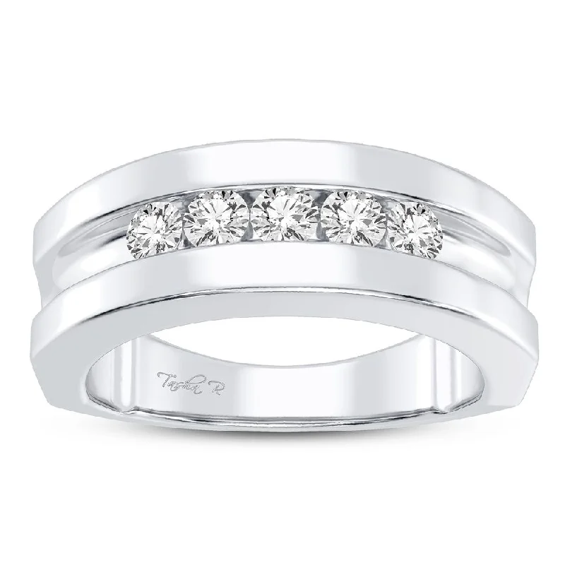 Modern engagement rings for women -14K 0.50CT DIAMOND RING