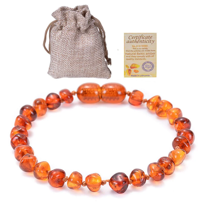 14-15cm Fire Amber Bracelet