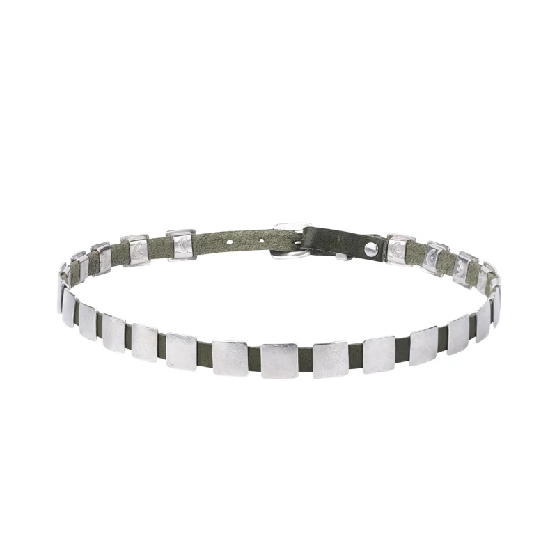 Dainty bracelets for women -Dennis Hogan Square Concho Wrap Bracelet