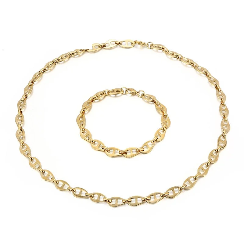 Gold Bracelet 20cm = KB148849-Z