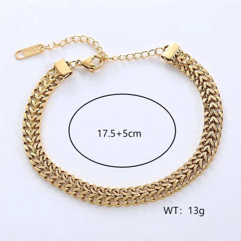 Style 2 Bracelet Gold 6*17.5 5cm