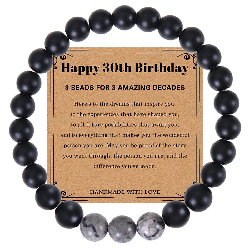 30 Th Birthday Bracelet