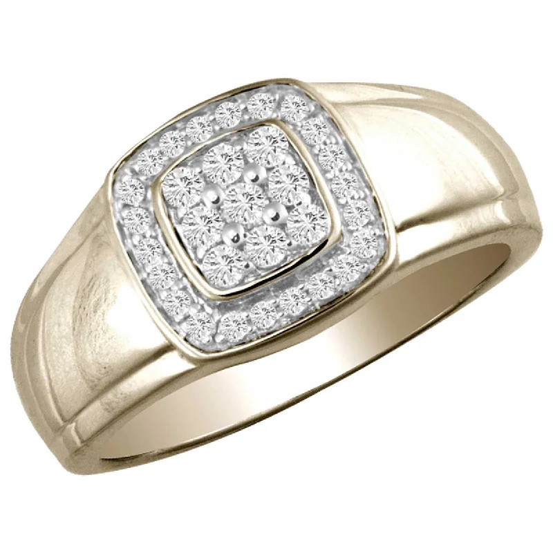 Timeless engagement rings for women -14K 0.37CT Diamond RING